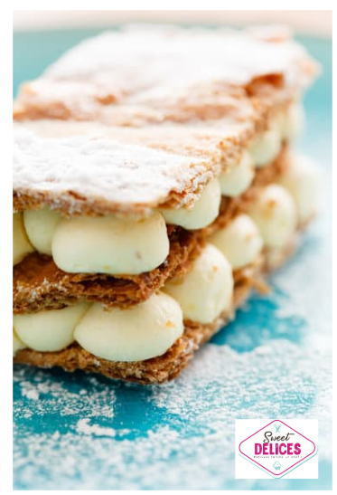 Mon Mille Feuille revisité vanille-caramel (Adultes)